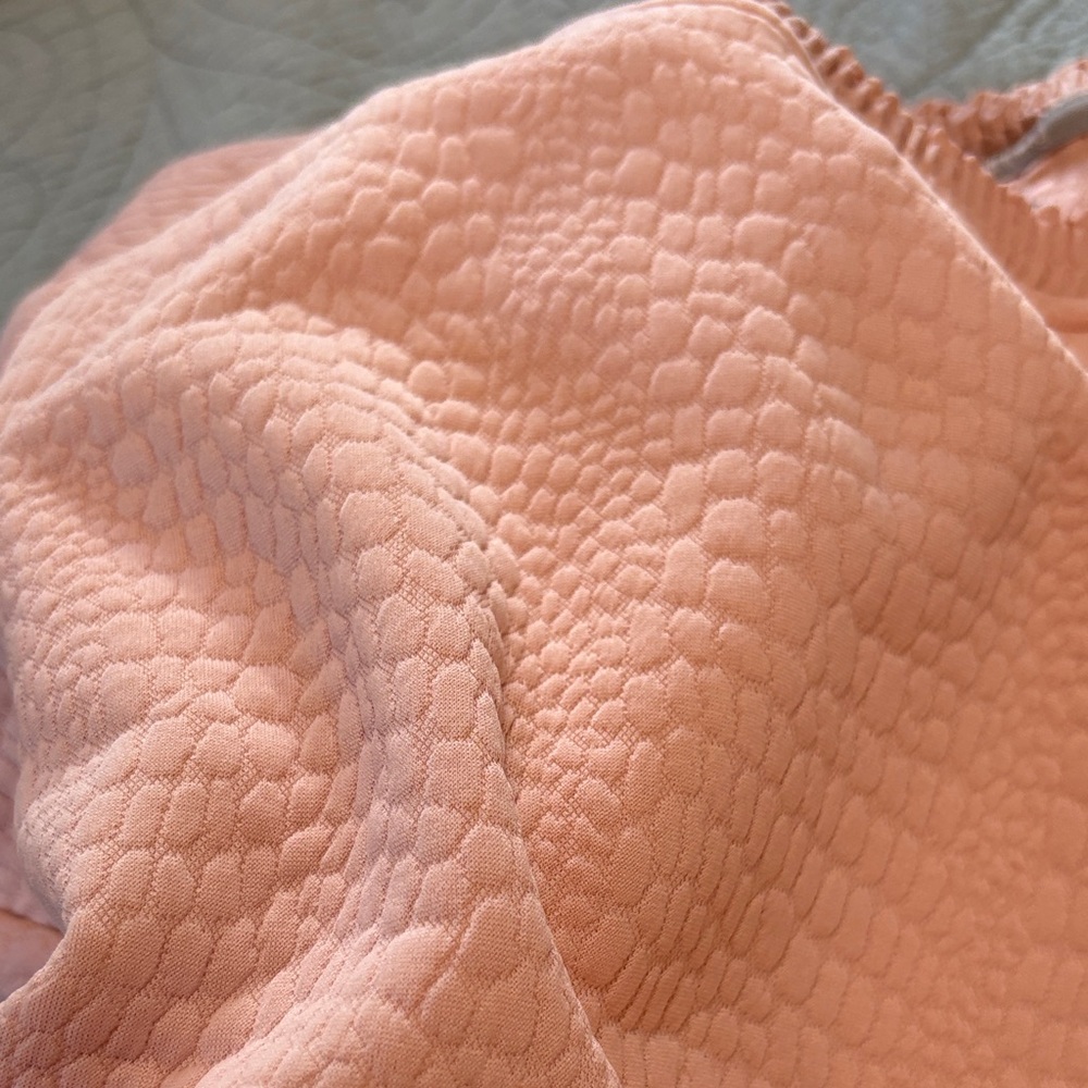 Adidas Aktiv Light Pink Cropped Sweatshirt - Picture 10 of 10